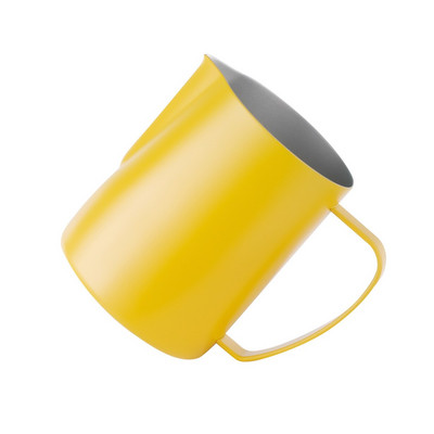 350 ml/600 ml hegyes szájú 304 rozsdamentes acél olasz eszpresszó latte art tejhabos kancsó gőzölő kancsó tejhab tartály