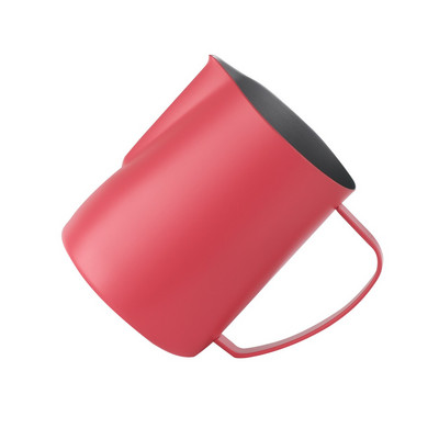 350 ml/600 ml hegyes szájú 304 rozsdamentes acél olasz eszpresszó latte art tejhabos kancsó gőzölő kancsó tejhab tartály