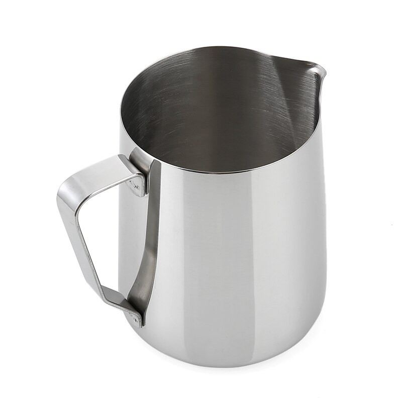 Vrč za mlijeko od nehrđajućeg čelika, modna posuda za pjenjenje kave i lattea, metalni vrč, šalica, kuhinjski alat za mlijeko 350 ml/600 ml/1000 ml
