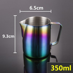 Rozsdamentes acél kancsó Tejhabos kancsó Eszpresszó Kávékancsó Barista Craft Kávékancsó Latte Tejhabos Kancsó