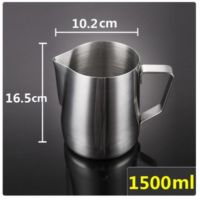 Rozsdamentes acél kancsó Tejhabos kancsó Eszpresszó Kávékancsó Barista Craft Kávékancsó Latte Tejhabos Kancsó