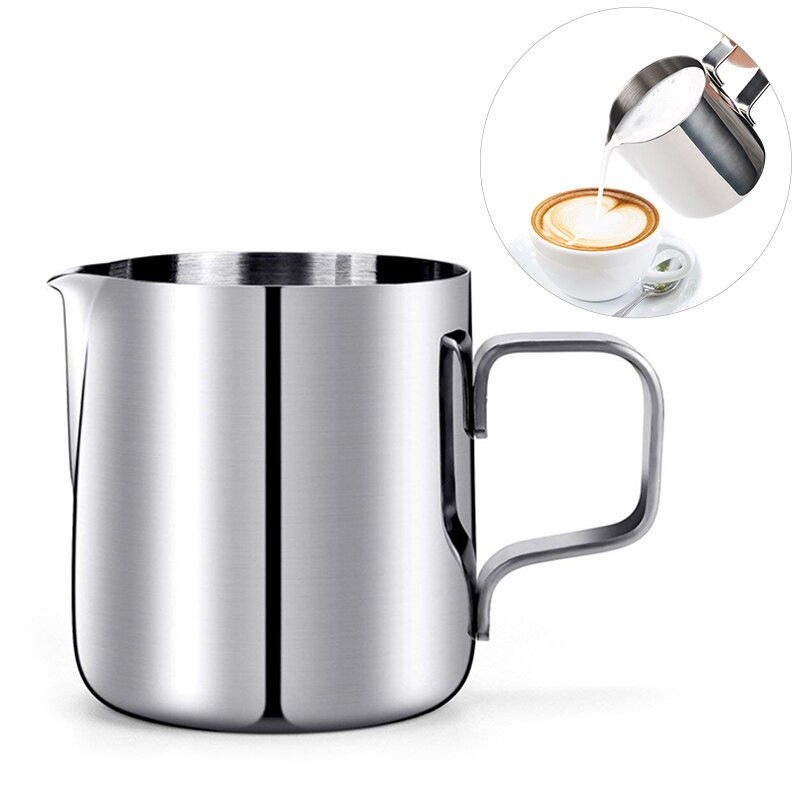 Rozsdamentes acél kancsó Tejhabos kancsó Eszpresszó Kávékancsó Barista Craft Kávékancsó Latte Tejhabos Kancsó