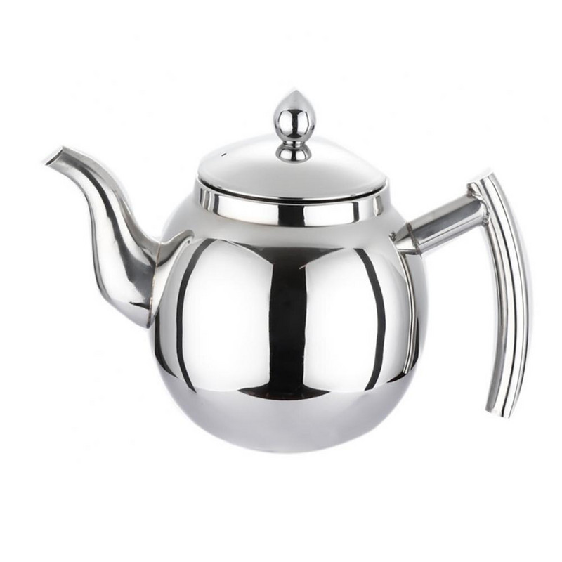 60% karštas išpardavimas!!! 0,8/1 l nerūdijančio plieno laisvas arbatinuko sietelis, filtras, infuzinis virdulys, kavos ąsotis