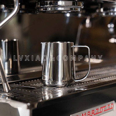 250/450/500 ml laikrodis nerūdijančio plieno pieno putų ąsotis Espreso kavos Latte Art ąsotis Barista Coffee Latte cappuccino