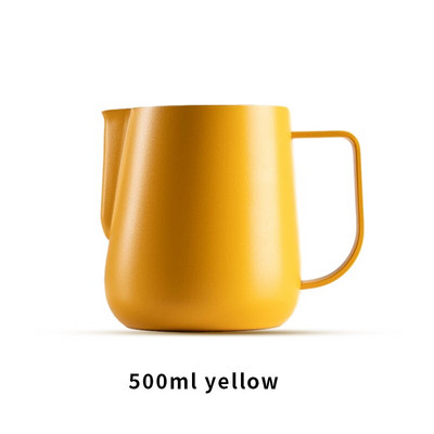 250/450/500ml watchget Rozsdamentes acél tejhabos kancsó Espresso Kávé Latte Art Kancsó Barista Kávé Latte Cappuccino
