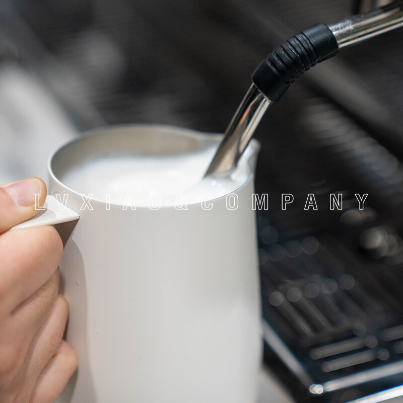 250/450/500ml watchget Rozsdamentes acél tejhabos kancsó Espresso Kávé Latte Art Kancsó Barista Kávé Latte Cappuccino