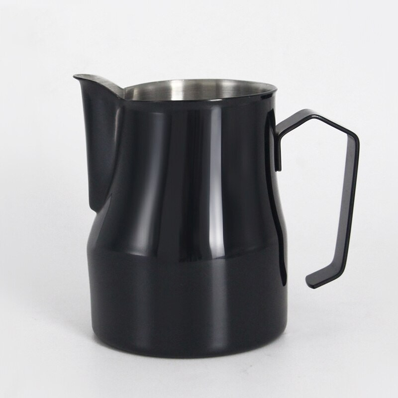 Tejkancsó 500 ml/700 ml rozsdamentes acél habosító kancsó Húzós virágcsésze kávé tejhabosító Latte Art tejhab eszköz Kávékészlet