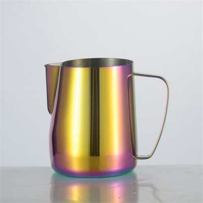 Vrč za pjenjenje kave od nehrđajućeg čelika 304 Pull Flower Cup Vrč za pjenjenje mlijeka Lotte Art Alat za pjenu od mlijeka Posuda za kavu