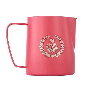 Vrč za pjenjenje kave od nehrđajućeg čelika 304 Pull Flower Cup Vrč za pjenjenje mlijeka Lotte Art Alat za pjenu od mlijeka Posuda za kavu