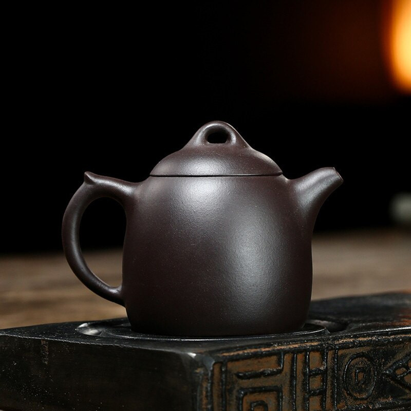 360 ml klasični Yixing ljubičasti glineni čajnici Sirova ruda Crno blato orhideje Lonac za čaj Kineski filter Zisha kuhalo za vodu Kućni set za čaj Dodaci