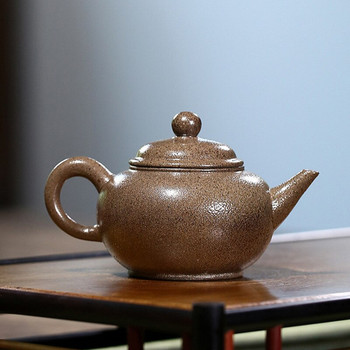 100ml Yixing Purple Clay Teapots Raw Ore Section Mud Filter Tea Pot Chinese Kiln Change Zisha Σετ τσαγιού Οικιακά ποτά