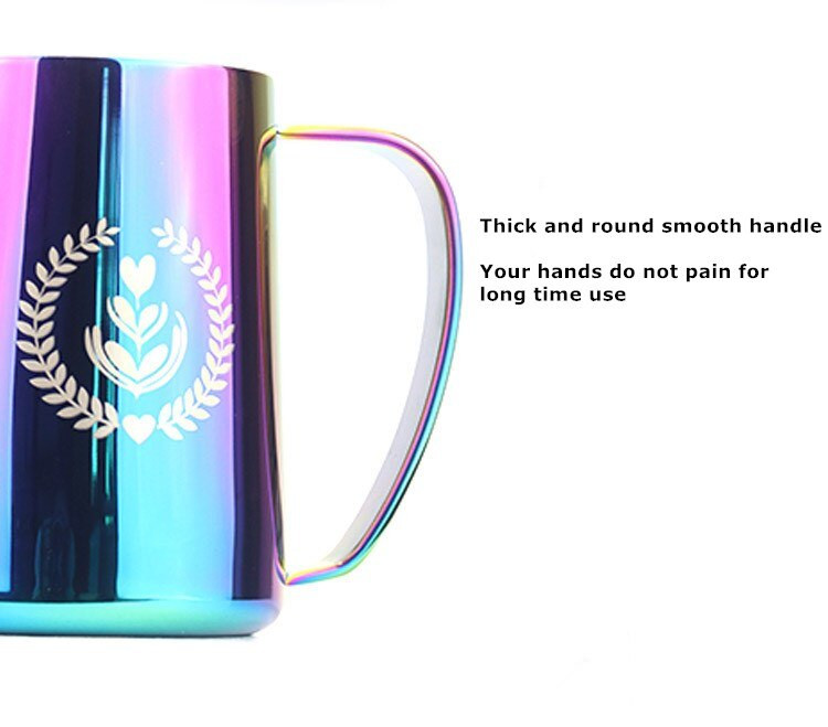 304 Εγχειρίδιο από ανοξείδωτο χάλυβα Motta Milk Jug Frother Latte Art Cup Milk Frothing Pitcher Creamer Αφρός γάλακτος Maker Melkopschuimer