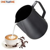 Tapadásmentes rozsdamentes acél tejhabos kancsó eszpresszó kávé Barista kézműves latte cappuccino krémhabos kancsó