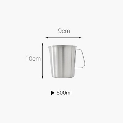 Rokene rozsdamentes acél kancsó tejhabos kancsó Cappuccino tej gyártása tea kávé kávé tejcsésze tejhabos kancsó