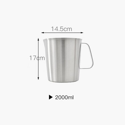 Rokene rozsdamentes acél kancsó tejhabos kancsó Cappuccino tej gyártása tea kávé kávé tejcsésze tejhabos kancsó