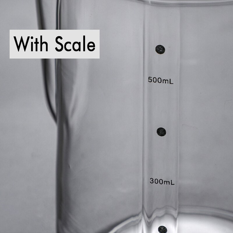 Sticlă, cafea, lapte, ulcior cu soltar, ulcior pentru spumare de lapte, ulcior de cafea espresso, cafea latte, ulcior de lapte, ulcior de cafea 350/600 ml