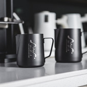 Tapadásmentes bevonatú tejhabosító kancsó, 350/600 ml rozsdamentes acél cappuccino eszpresszó gőzölő kancsó habosító csészék Tejkancsó