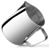350/600 ml Melkopschuimer rozsdamentes acél tejhabosító kancsó Cappuccino Latte Art Cup porcelán tejkancsó tejhabkészítő