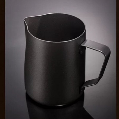 350/600 ml Melkopschuimer rozsdamentes acél tejhabosító kancsó Cappuccino Latte Art Cup porcelán tejkancsó tejhabkészítő