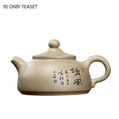 190 ml Creativity Yixing Purple Clay teáskannák Kézzel készített nyers érc teáskanna teaszertartási kellékek Zisha Filter teásedények Egyedi ajándékok