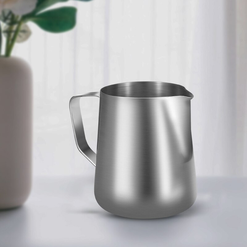 Tejkancsó habosító kancsó 100ml 350ml 600ml rozsdamentes acél eszpresszó tejeskávé Húzható virág kávé Barista kézműves kávétartozékok