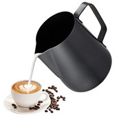 Rozsdamentes acél tejeskancsó habosító kancsó eszpresszó kávé tejeskávé csésze Barista tapadásmentes kézműves latte cappuccino krémhabos kancsó