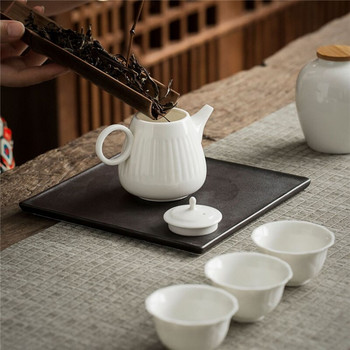 175ml Dehua White Jade Teapot Πορσελάνινη Τσαγιέρα Προβατίνας Fat Jade Κεραμικό τσαγιέρα με σουρωτήρι Kung Fu Tea Master Pot Οικιακά σκεύη τσαγιού