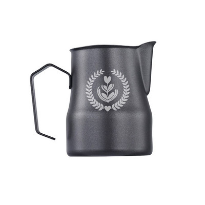 350/500 ml putojantis kavos pieno ąsotis Nerūdijančio plieno traukiamas gėlių puodelis Kavos pieno putų plakiklis Latte Art pieno putojimo įrankis Kavos reikmenys