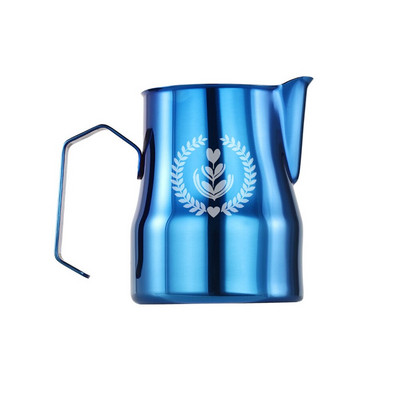 350/500 ml putojantis kavos pieno ąsotis Nerūdijančio plieno traukiamas gėlių puodelis Kavos pieno putų plakiklis Latte Art pieno putojimo įrankis Kavos reikmenys