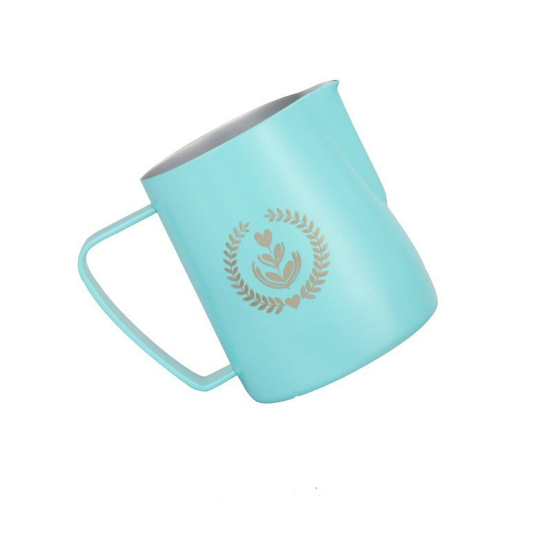 Habosító kancsó – A legjobb tejhabosító gőzölő csésze – Habkészítés Coffee Matcha Cappuccino Latte és forró csokoládéhoz – Többszínű