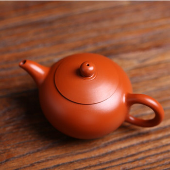 130ml Chaozhou Zhang\'s Hand Made Red Mud Purple Clay Zhuni Teapot Mini Kung Fu Teaware Teaware Small Sealed Beauties Pot Water