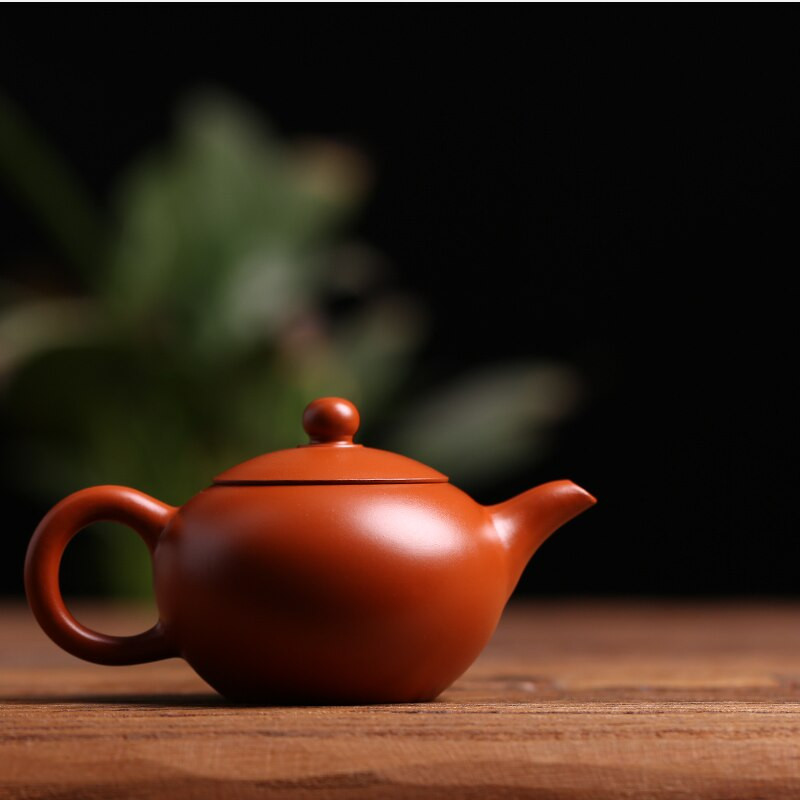 130 ml Chaozhou Zhang kézzel készített vörös iszap lila agyag Zhuni teáskanna mini kung fu teáskészlet teáskészlet Kis lezárt szépségek vizesedény