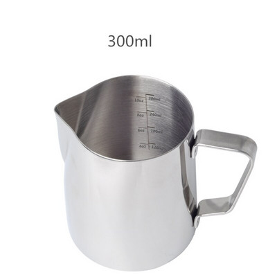 Vrč za pjenjenje mlijeka od nehrđajućeg čelika Vrč za mlijeko Vrč za espresso kavu Vrč za kavu Barista Craft Vrčevi za latte mlijeko Vrč za pjenjenu šalicu