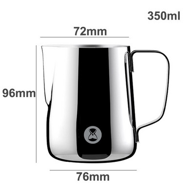 Timemore Barista kancsó klasszikus kancsó Latte Art tejkancsó tejkancsó rozsdamentes acél 12oz/350ml, 20oz/600ml habosító szurok