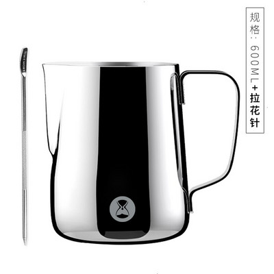 Timemore Barista kancsó klasszikus kancsó Latte Art tejkancsó tejkancsó rozsdamentes acél 12oz/350ml, 20oz/600ml habosító szurok