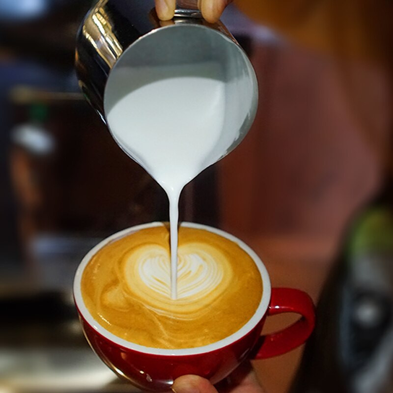 Timemore Barista kancsó klasszikus kancsó Latte Art tejkancsó tejkancsó rozsdamentes acél 12oz/350ml, 20oz/600ml habosító szurok