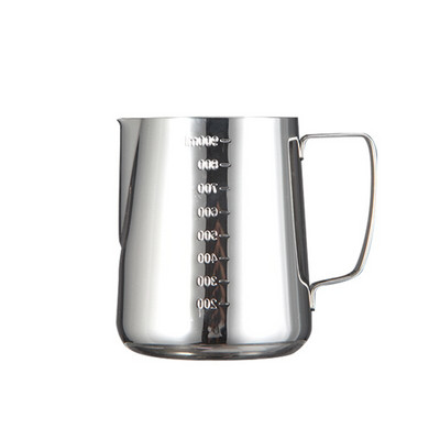 350/600/1000ml Dvigubas kavos įrankis Pieno putos Puodelis Craft Puodelis Kavos ofortas Cilindras Pieno Putų Puodelis Kavos puodas