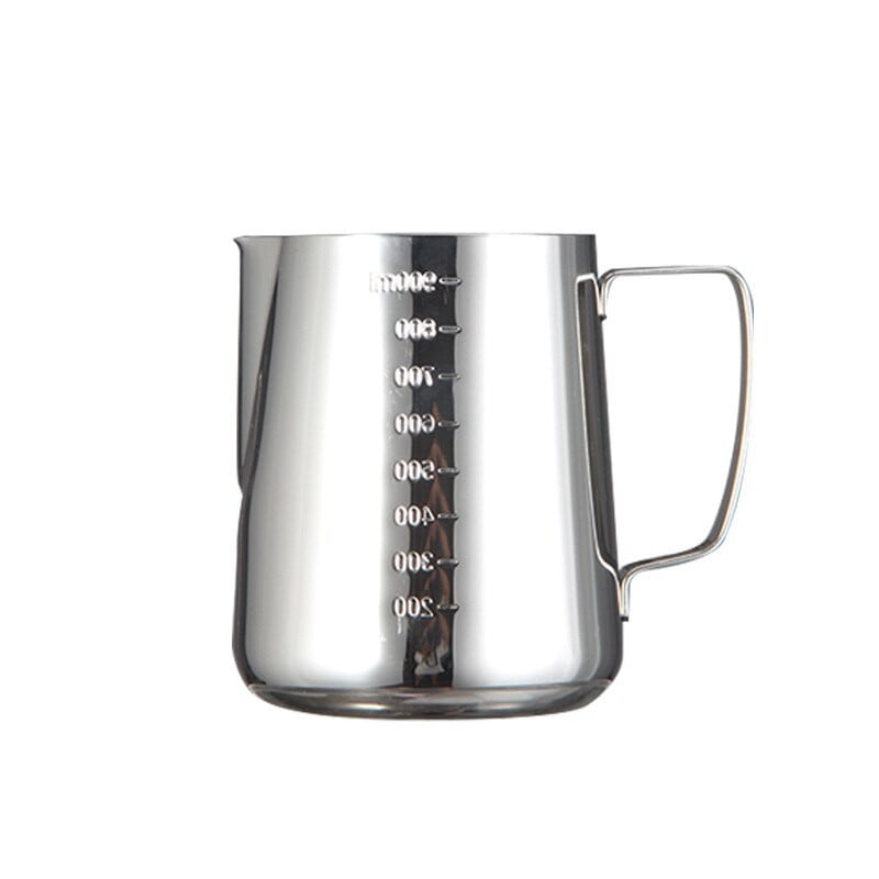 350/600/1000ml Dvigubas kavos įrankis Pieno putos Puodelis Craft Puodelis Kavos ofortas Cilindras Pieno Putų Puodelis Kavos puodas
