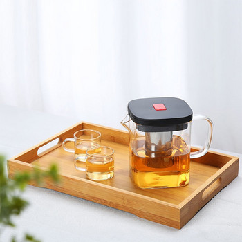 JIEWU Устойчив на висока температура стъклен чайник с филтърна преграда за чай Единична тенджера 2021 г. Нови аксесоари за сервиз за чай за офис и дома