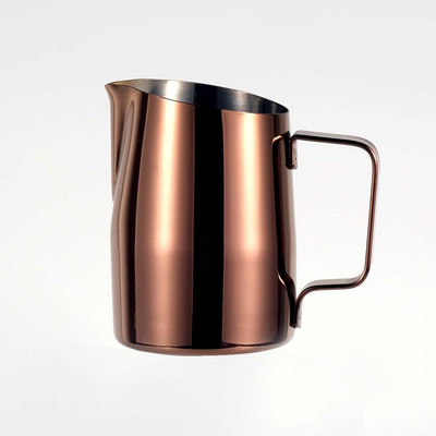 Kávékancsó rozsdamentes acél tejhabosító kancsó Bögrék eszpresszó kávékancsó 450ml/600ml Barista kézműves habosító kancsó