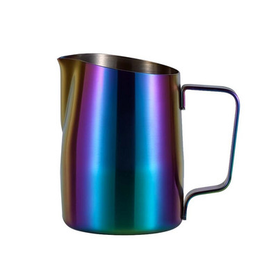 Kávékancsó rozsdamentes acél tejhabosító kancsó Bögrék eszpresszó kávékancsó 450ml/600ml Barista kézműves habosító kancsó