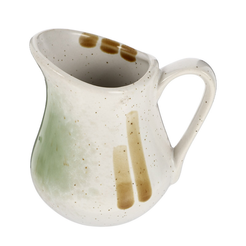 Кана за мляко Кана за сметана Керамична чаша за сос Лодка за наливане Купа за сервиране Порцеланов крем Малка пенообразувател за крем за кафе Чиния за чай