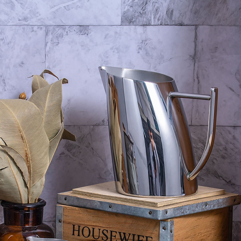 Nerūdijančio plieno pieno putų ąsotis 150 ml 350 ml espreso kavos ąsotis Barista Craft Coffee Latte pieno putų ąsotis