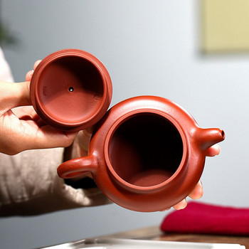 170ml Παραδοσιακά Yixing Purple Clay Teapots Raw Ore Dahongpao Antique Tea Pot Home Zisha Kettle Κινέζικα αξεσουάρ τσαγιού