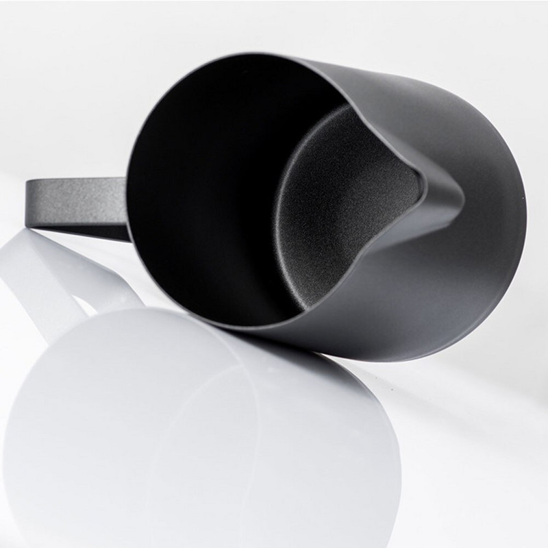 350/600 ml Pieno putojimo ąsotis Barista Craft Coffee Latte ąsotis Ištraukiamas gėlių puodelis Kavos pieno putų plakiklis Latte Art indelis Kavos reikmenys