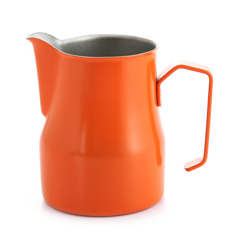 Realand, oțel inoxidabil 18/8 gros, 500 ml, espresso italian, latte Art, ulcior pentru spumare de lapte, recipient pentru spumă