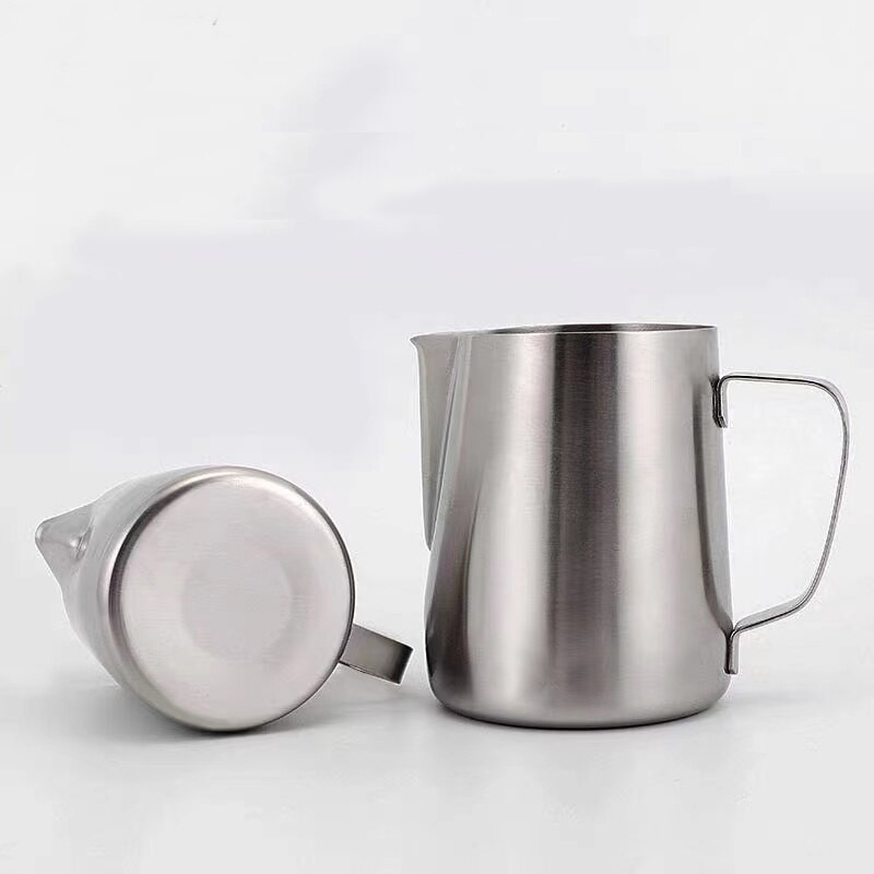 150 ml/250 ml Маркировка на стомна за разпенване на мляко от неръждаема стомана Кана за мляко Кафе Пенообразувател за мляко и машина за лате Инструменти за кафе