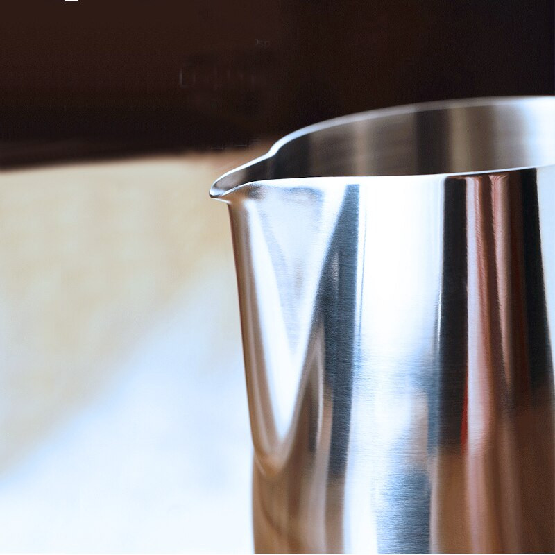 150 ml/250 ml Маркировка на стомна за разпенване на мляко от неръждаема стомана Кана за мляко Кафе Пенообразувател за мляко и машина за лате Инструменти за кафе