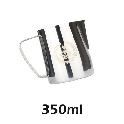 Rozsdamentes acél tejhabos kancsó eszpresszó kávé Barista kézműves latte cappuccino tejszínhabosító kancsó kancsó