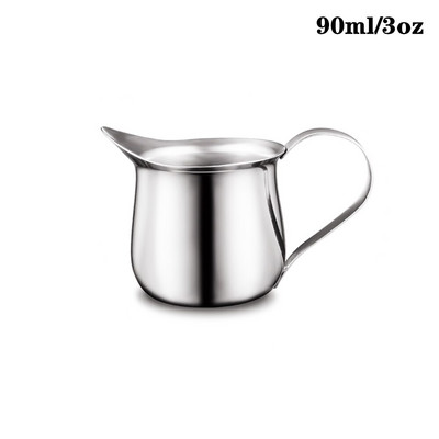 Mini 60/90/150 ml nerūdijančio plieno pieno putų ąsotis espreso kavos barista latte cappuccino pieno grietinėlės puodelio putų ąsotis